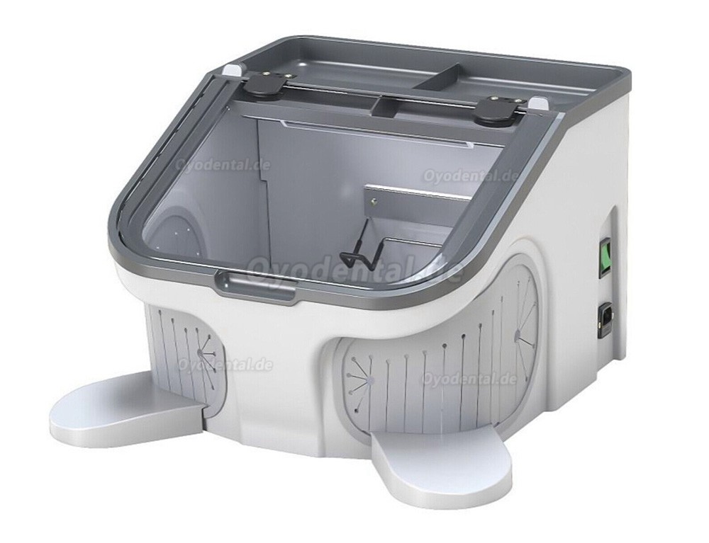 JT-69B 14W Dentallabor LED Sandstrahler Vakuum Staubsammler Proof Box & LED Licht