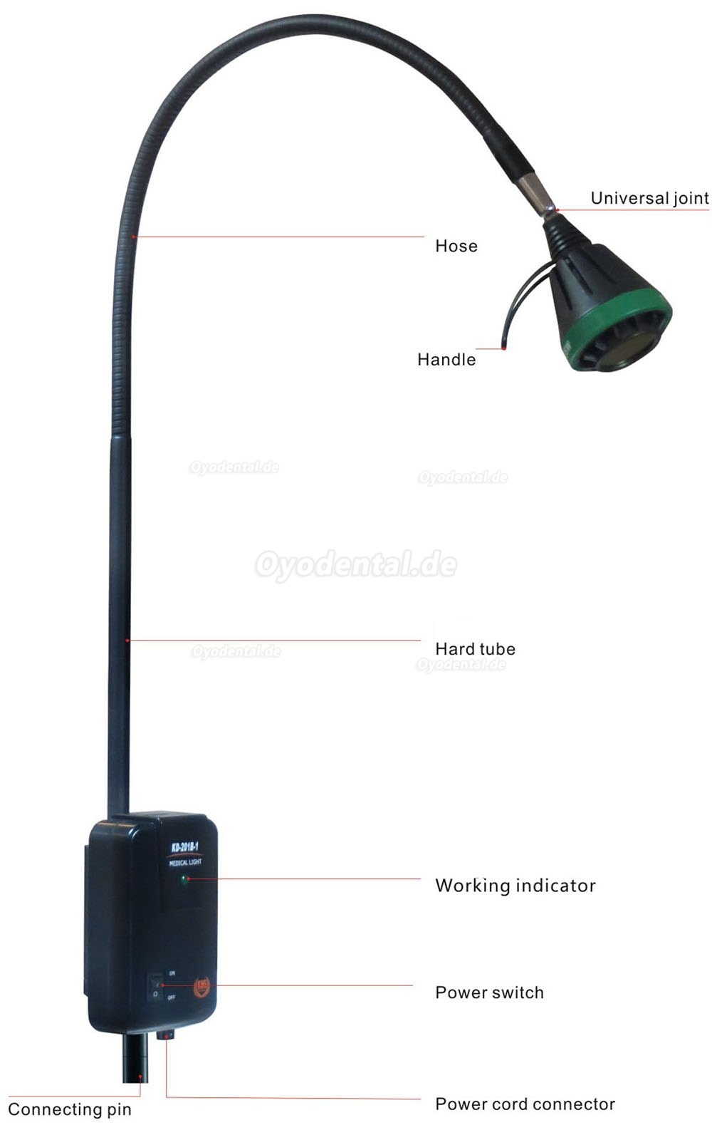 KWS KD-2035W-1 35W Halogen Medical Examination Light