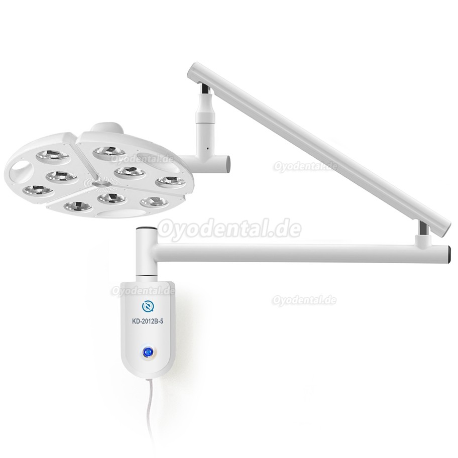 KWS KD-2012B-5 90W Wandmontierte Dental LED OP-Leuchte Schattenfrei Untersuchungsleuchte