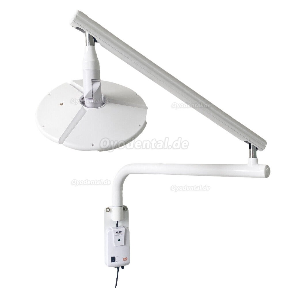 KWS KD-2018B-1 Wandmontierte zahnärztliche chirurgische LED-Untersuchungsleuchte Ohne Schatten Touch-Schalter