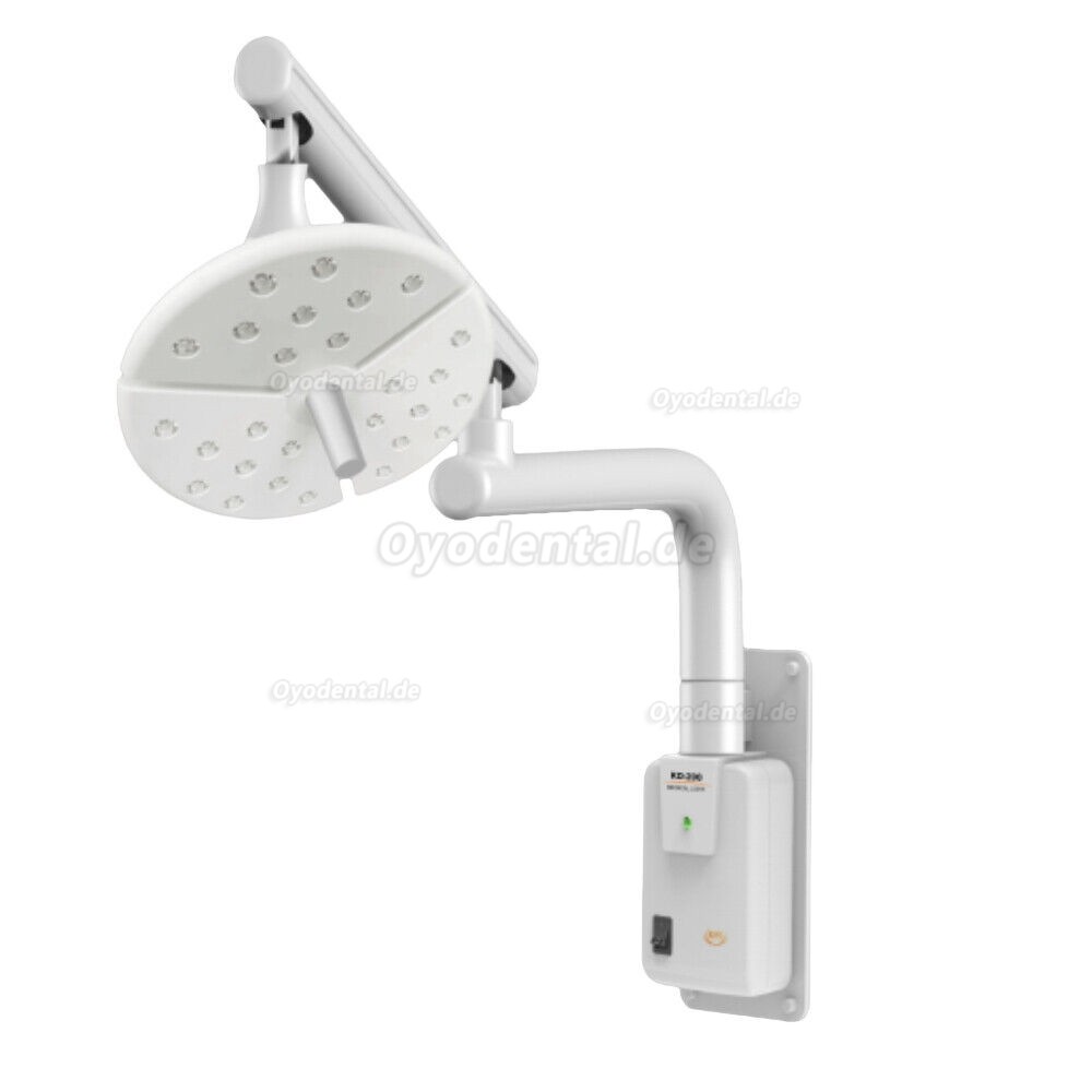 KWS KD-2018B-1 Wandmontierte zahnärztliche chirurgische LED-Untersuchungsleuchte Ohne Schatten Touch-Schalter