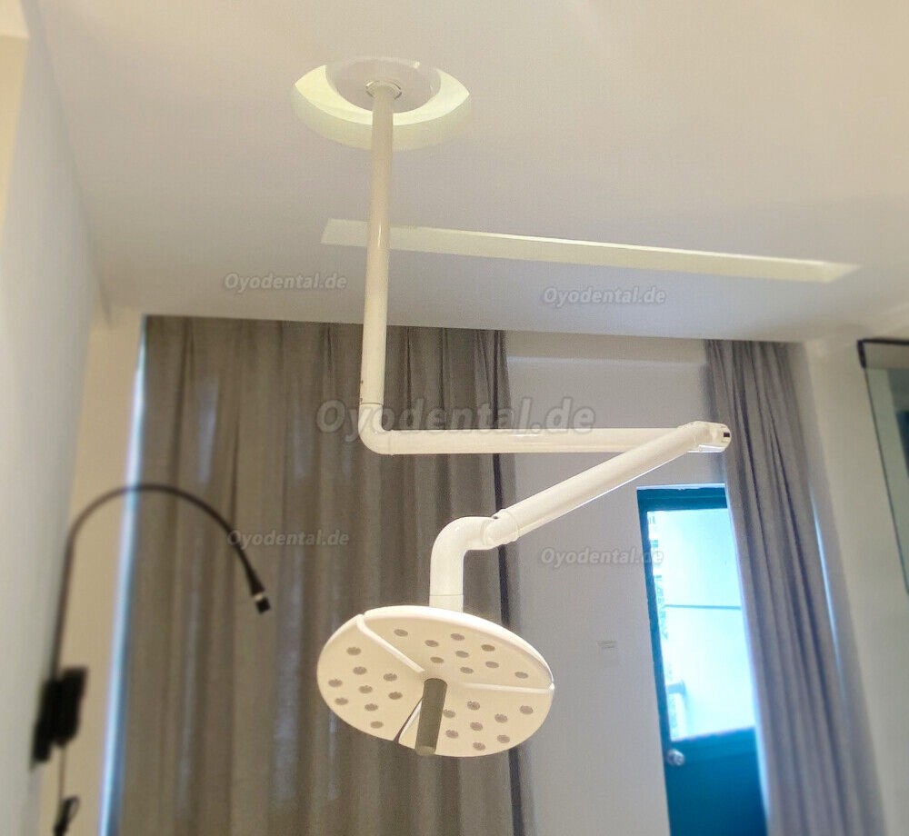 KWS KD-2018D-1Deckenmontiertes LED-Licht für zahnärztliche Chirurgie Schattenloser Berührungsschalter für die Untersuchungslampe