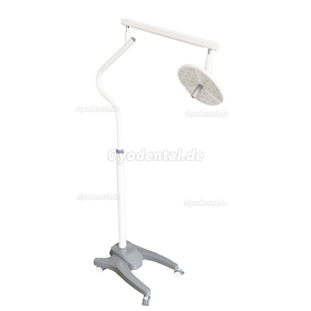 KWS KD-2018L-1 Mobiles zahnmedizinisches LED-Licht Schattenloses Untersuchungs-Chirurgielicht Touch-Schalter