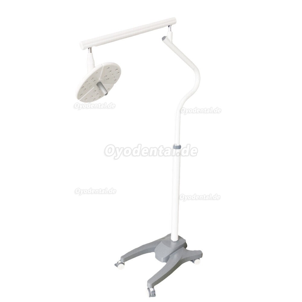 KWS KD-2018L-1 Mobiles zahnmedizinisches LED-Licht Schattenloses Untersuchungs-Chirurgielicht Touch-Schalter