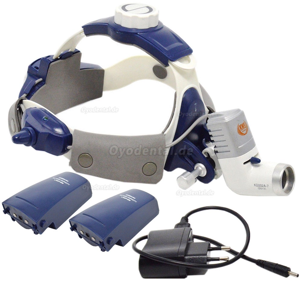 Dental Power 5W LED chirurgische Scheinwerferlampe Lupenbrille KD-202A-7