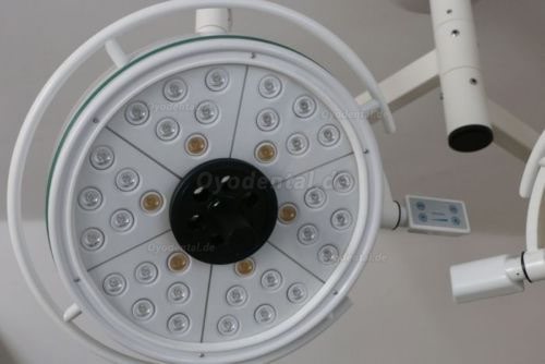 KWS KD-2072B-2 216W Two Headed Ceiling LED Surgical Exam Light Shadowless Lamp KWS KD-2072B-2 216W Two Headed Ceiling LED Surgical Exam Light Shadowless Lamp