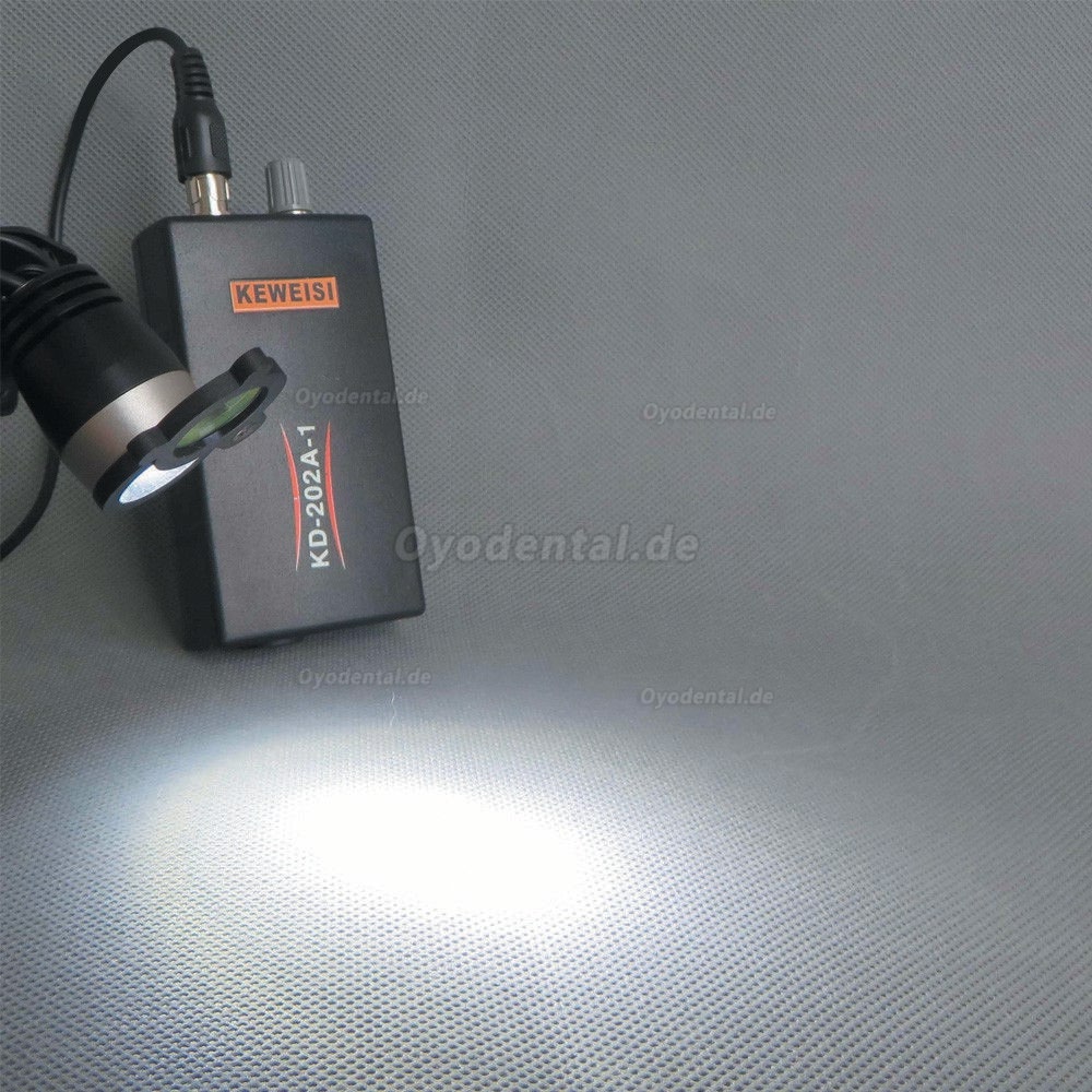 3W LED Dental Surgical Head Light Lampe Scheinwerfer Wirtschaftlich KD-202A-1 Clip-on-Typ 3W LED Dental Surgical Head Light Lampe Scheinwerfer Wirtschaftlich KD-202A-1 Clip-on-Typ