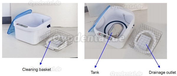 Hause verwendete Ultraschallreiniger‎ und Ozone Gemüse / Obst-Sterilisator KD-6001