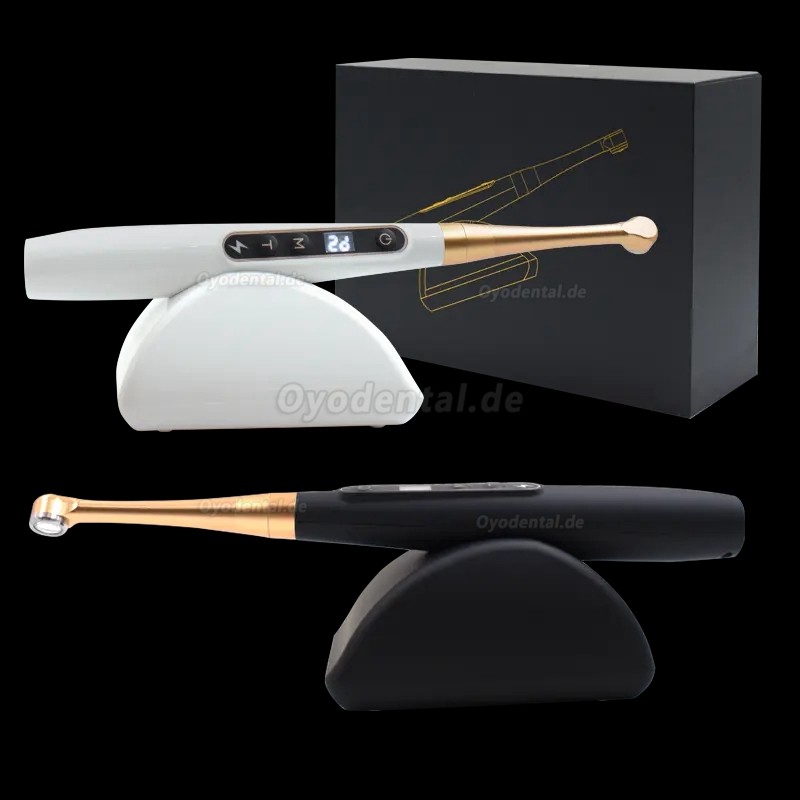 Dentale Wireless 1 Sekunde LED-Polymerisationslampe mit Karieserkennung 6 Modi 1800 MW/CM2