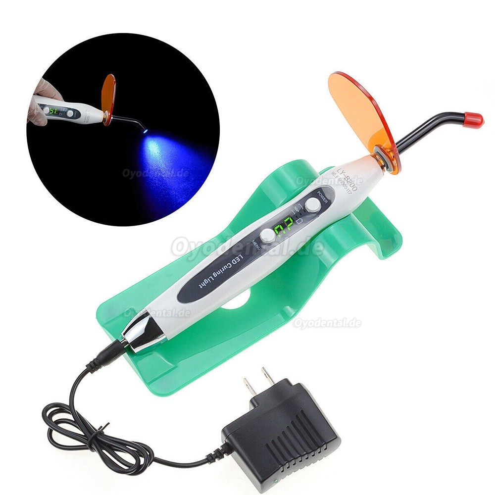 5W kabelgebundene und kabellose Dental-Härtungslampe LED-Lichthärtungslampe 1500mw