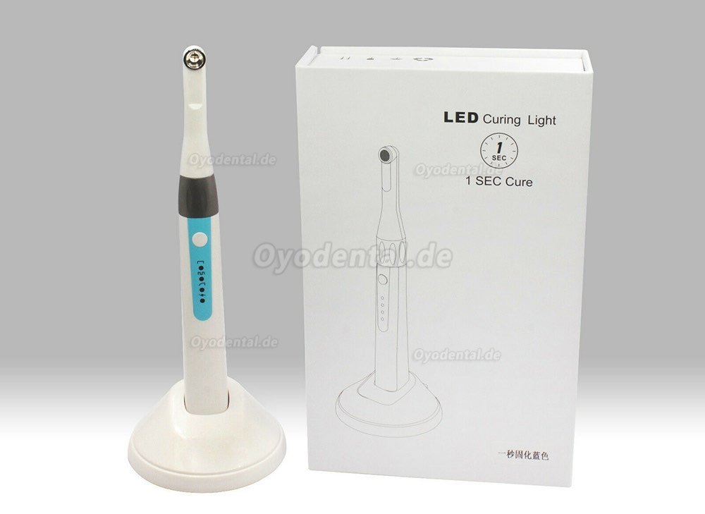 Woodpecker Stil 10W Dental Wireless LED 1 Sekunde Polymerisationslampe 2500mW / cm² Blaulicht LY-C240 Woodpecker Stil 10W Dental Wireless LED 1 Sekunde Polymerisationslampe 2500mW / cm² Blaulicht LY-C240