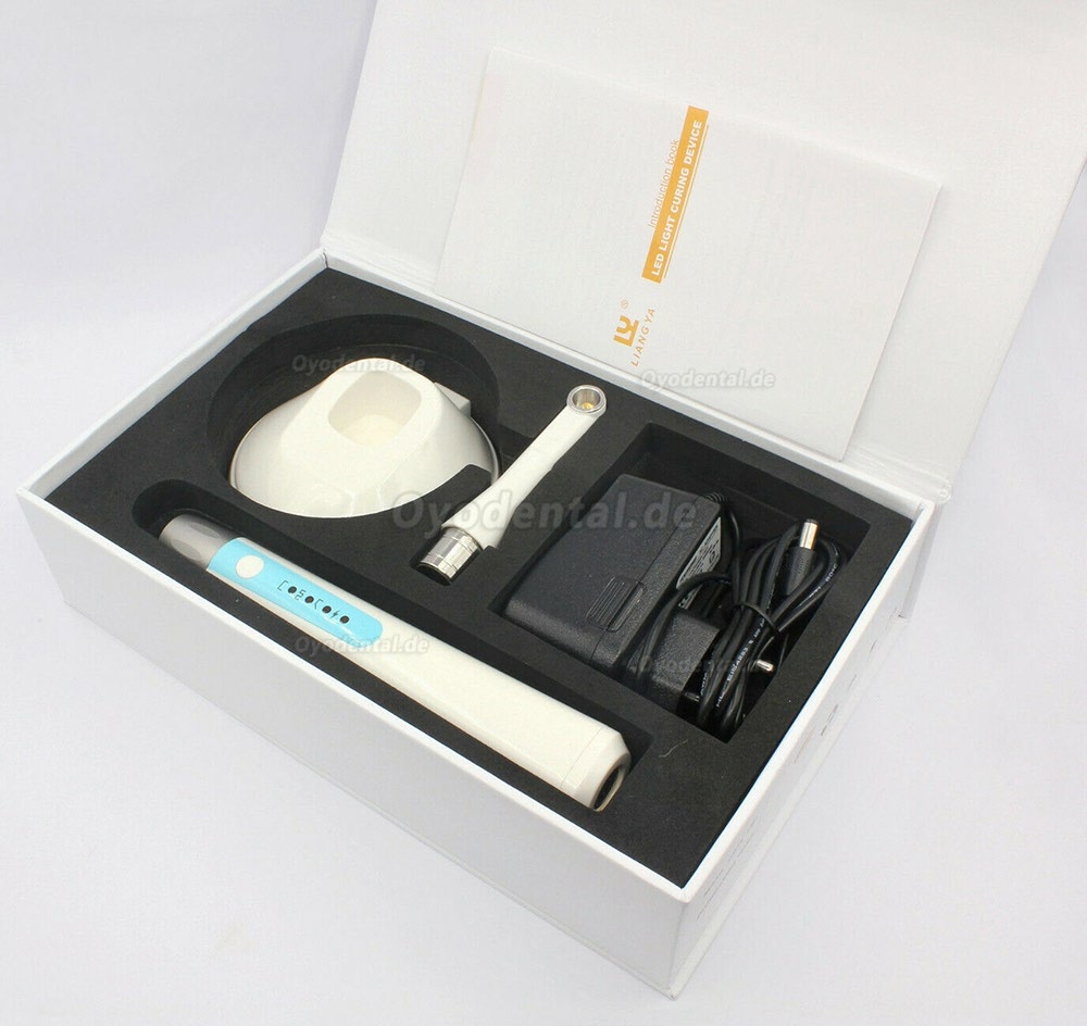 Woodpecker Stil 10W Dental Wireless LED 1 Sekunde Polymerisationslampe 2500mW / cm² Blaulicht LY-C240 Woodpecker Stil 10W Dental Wireless LED 1 Sekunde Polymerisationslampe 2500mW / cm² Blaulicht LY-C240