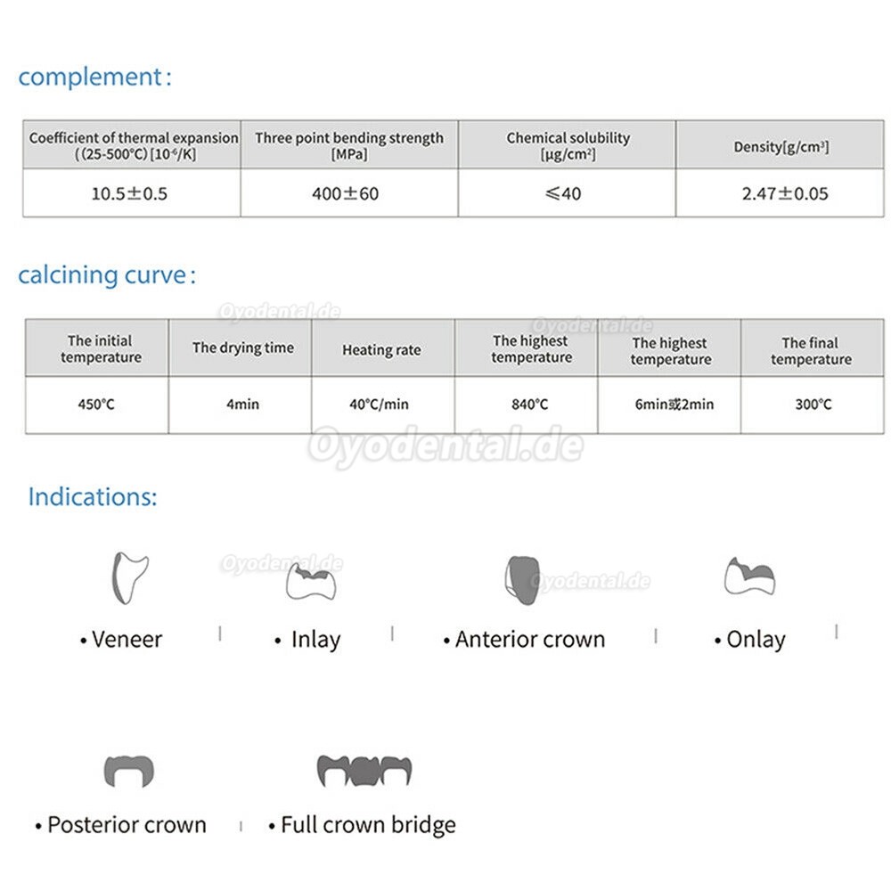 4 Stücke B40 Lithiumdisilikatkeramik Rohlinge E-max HT/LT  Cad Cam Ronden Für Sirona Cerec