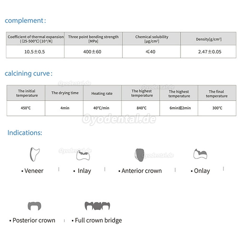 4 Stücke B40 Lithiumdisilikatkeramik Rohlinge E-max HT/LT Cad Cam Ronden Für Sirona Cerec