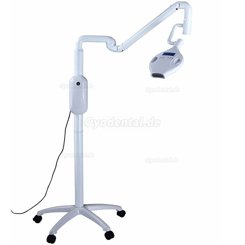 30W Neue LED Zähne Bleaching Light 6 Stück Blaues Licht Zahnbleaching lampe Bodenständer Style