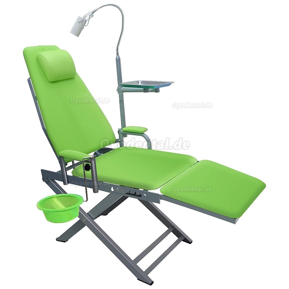 TB® DZDY-1 tragbarer Dental Klappstuhl mit LED-Licht