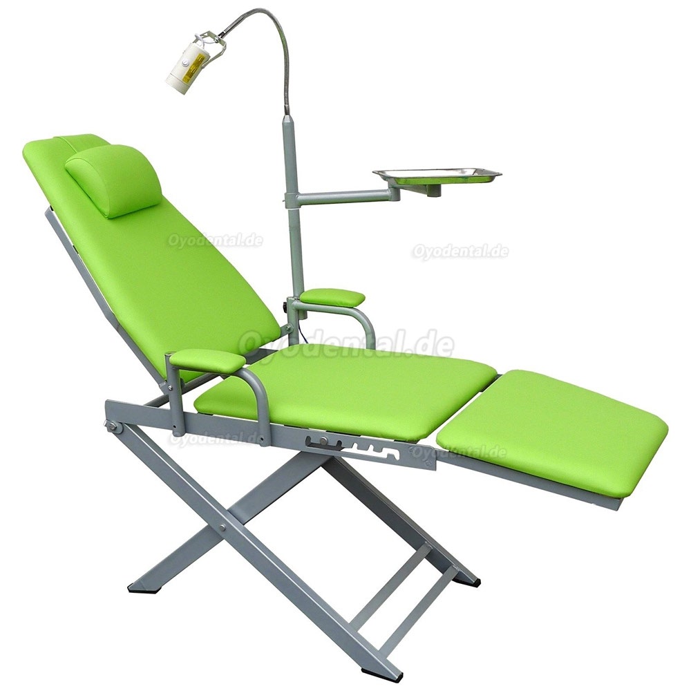 TB® DZDY-1 tragbarer Dental Klappstuhl mit LED-Licht