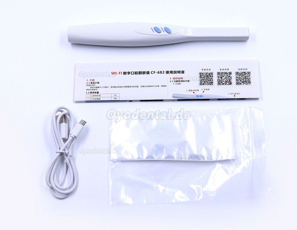 Dental Super Cam Wireless Intraoralkamera mit Wifi-Funktion CF-682 PT für Zahnheilkunde Dental Super Cam Wireless Intraoralkamera mit Wifi-Funktion CF-682 PT für Zahnheilkunde