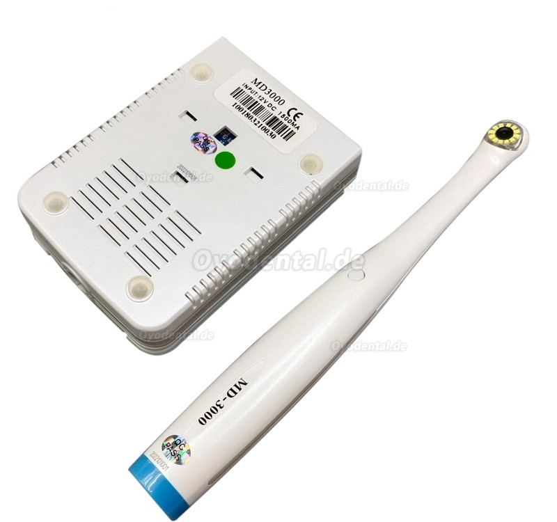 Magenta MD-3000 Dentale kabelgebundene Intraoralkamera 1080P 12 Stück LED VGA+HDMI+WIFI