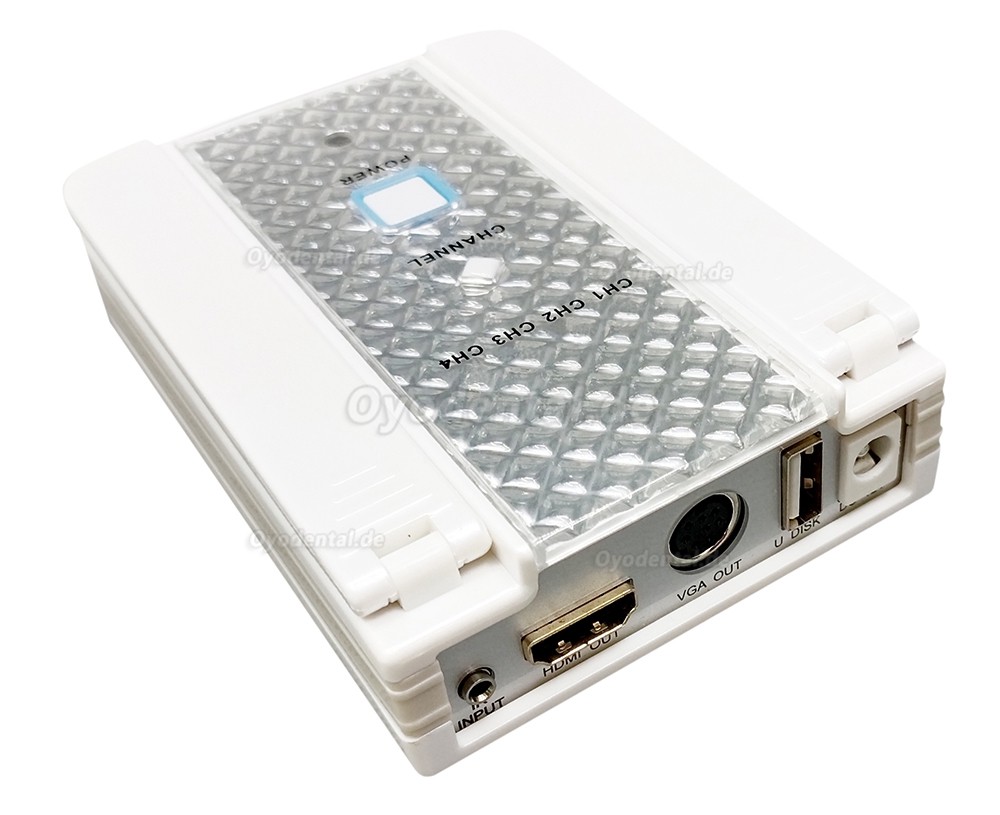 Magenta MD-3000 Dentale kabelgebundene Intraoralkamera 1080P 12 Stück LED VGA+HDMI+WIFI