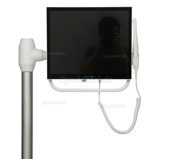 Magenta YFHD-D Dentale Intraoralkamera 1/4 Sony CCD 17-Zoll-Monitor und Stützarmhalterung