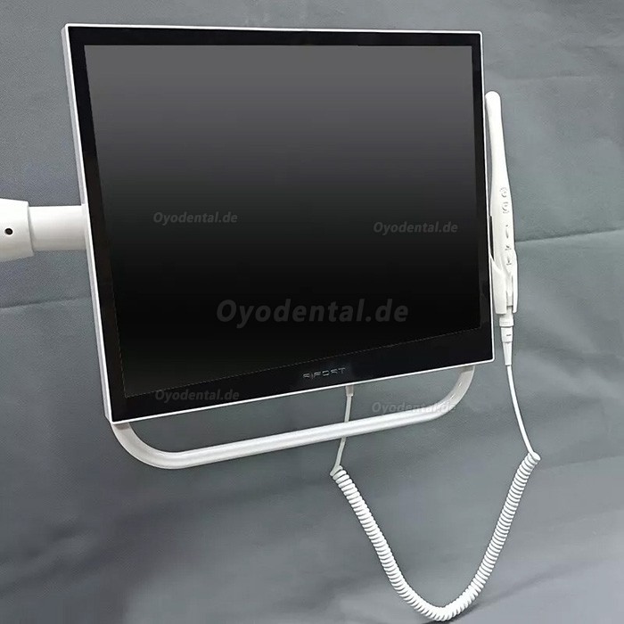 Magenta YFHD-D Dentale Intraoralkamera 1/4 Sony CCD 17-Zoll-Monitor und Stützarmhalterung