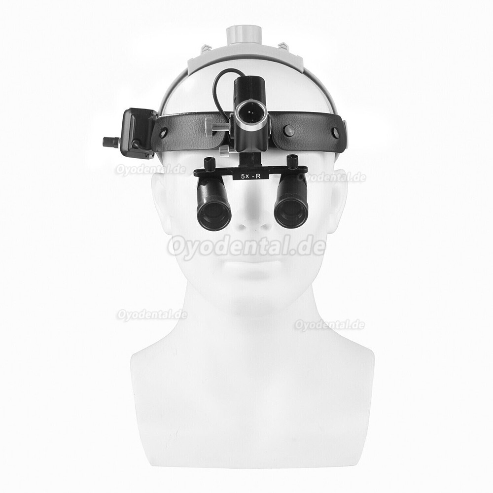 4.0X/5.0X/6.0X/8.0X-R Dentale medizinische chirurgische Lupe + Stirnband 5W LED-Scheinwerfer