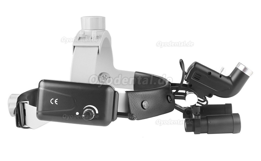 4.0X/5.0X/6.0X/8.0X-R Dentale medizinische chirurgische Lupe + Stirnband 5W LED-Scheinwerfer