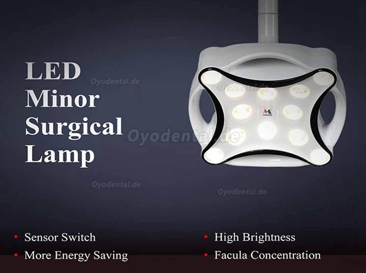 Micare JD1700L Mobiler LED-Zahnchirurgielampe Schattenloses Licht Operation Untersuchungslampe Micare JD1700L Mobiler LED-Zahnchirurgielampe Schattenloses Licht Operation Untersuchungslampe