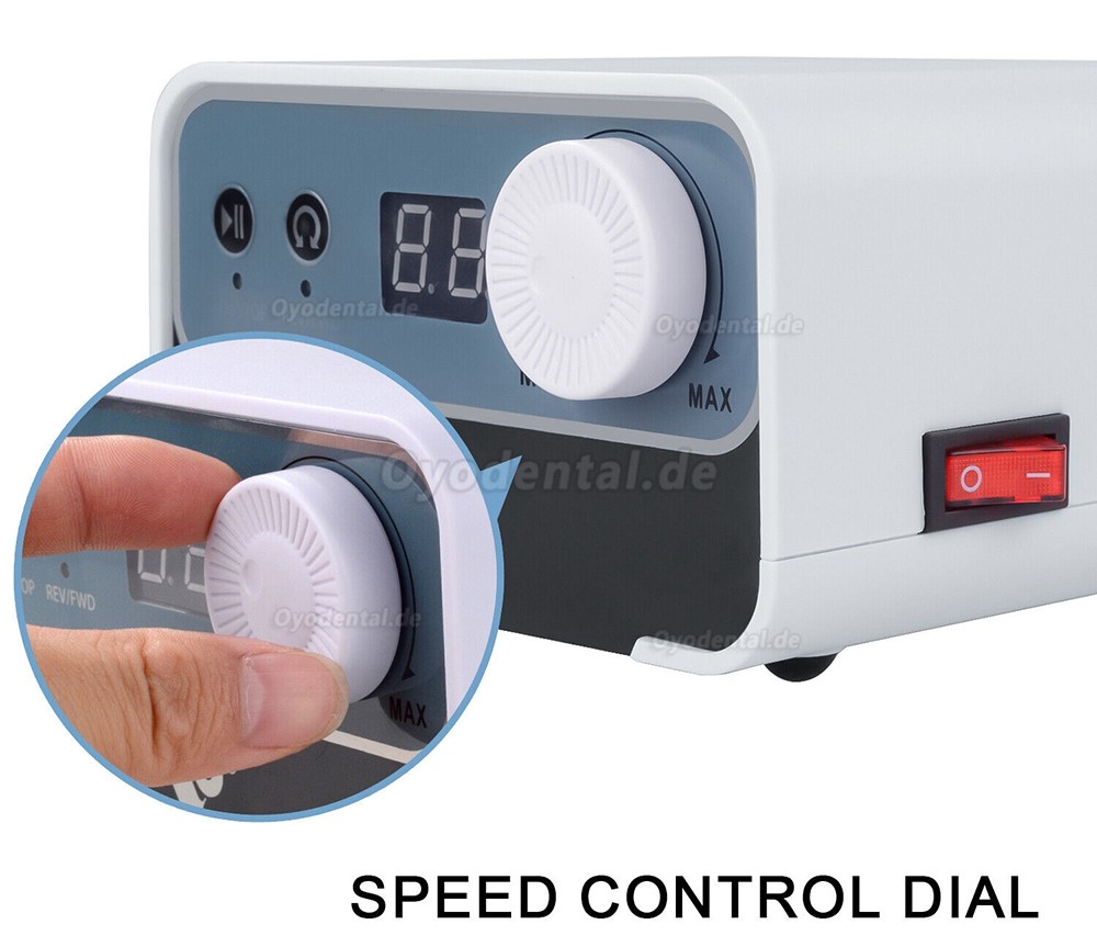 Dentallabor Bürstenloser Mikromotor Polier-Mikromotor-Poliermaschine 50.000 U/min Handstück