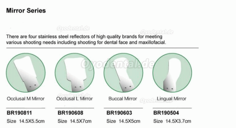 Beschlagfreies Intraoralfotografie-Spiegelsystem für Dentalaufnahmen Automatische Antibeschlag-Imaging-Spiegel