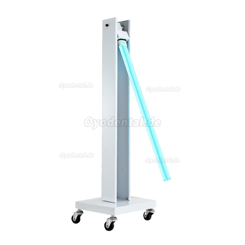 Indoor Mobile UV-Sterilisator Desinfektionslampe Keimtötendes UV-Sterilisationslicht mit Rädern