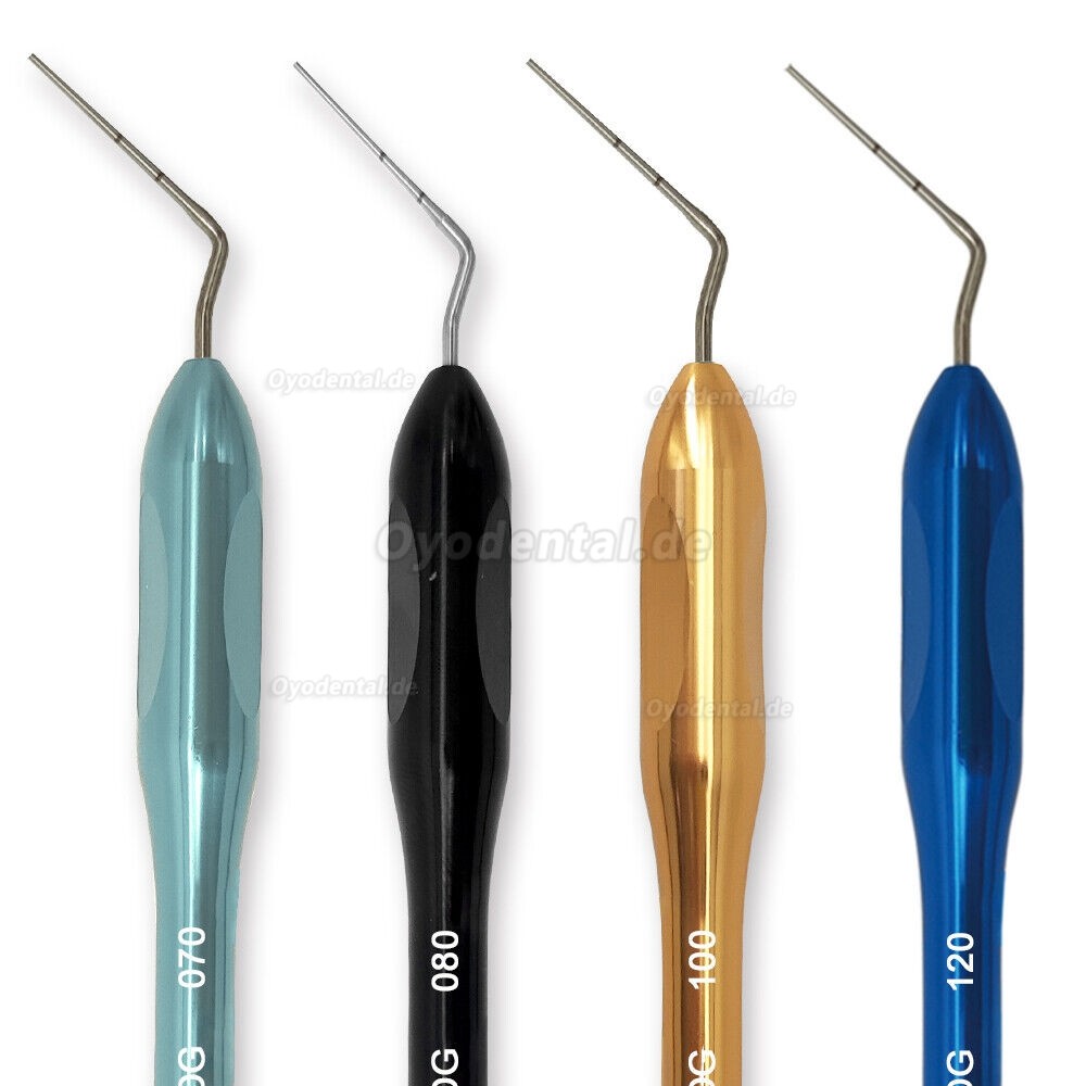 Dental Buchanan Handplugger-Spitze NITI Fill Endodontisches Obturationsset 4 Größen