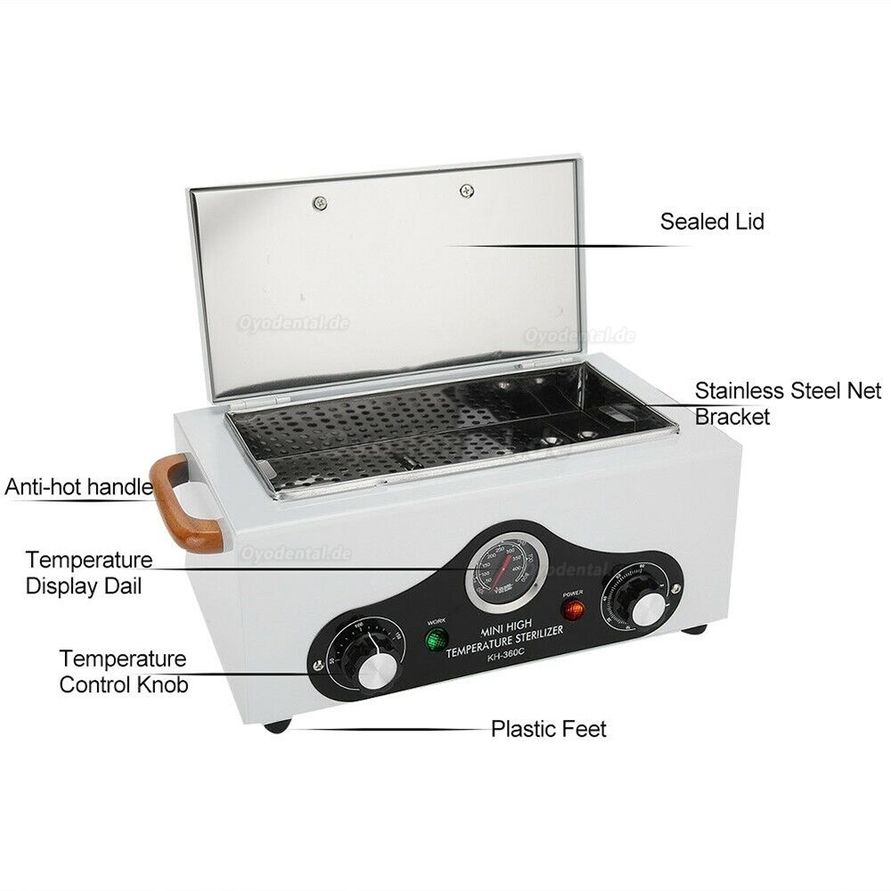 NOVA® FMX-7-5 Zahnheilkunde-Trockenhitze-Sterilisator Medizinische Tierarzt-Tätowierung mit Temperaturregelung / Display