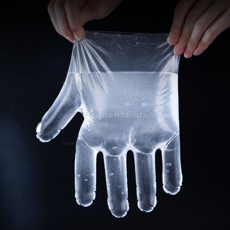 1000/2000pcs Plastic Disposable Gloves For Restaurant Kitchen BBQ Eco-friendly Food Gloves Fruit Vegetable One-off Gloves
