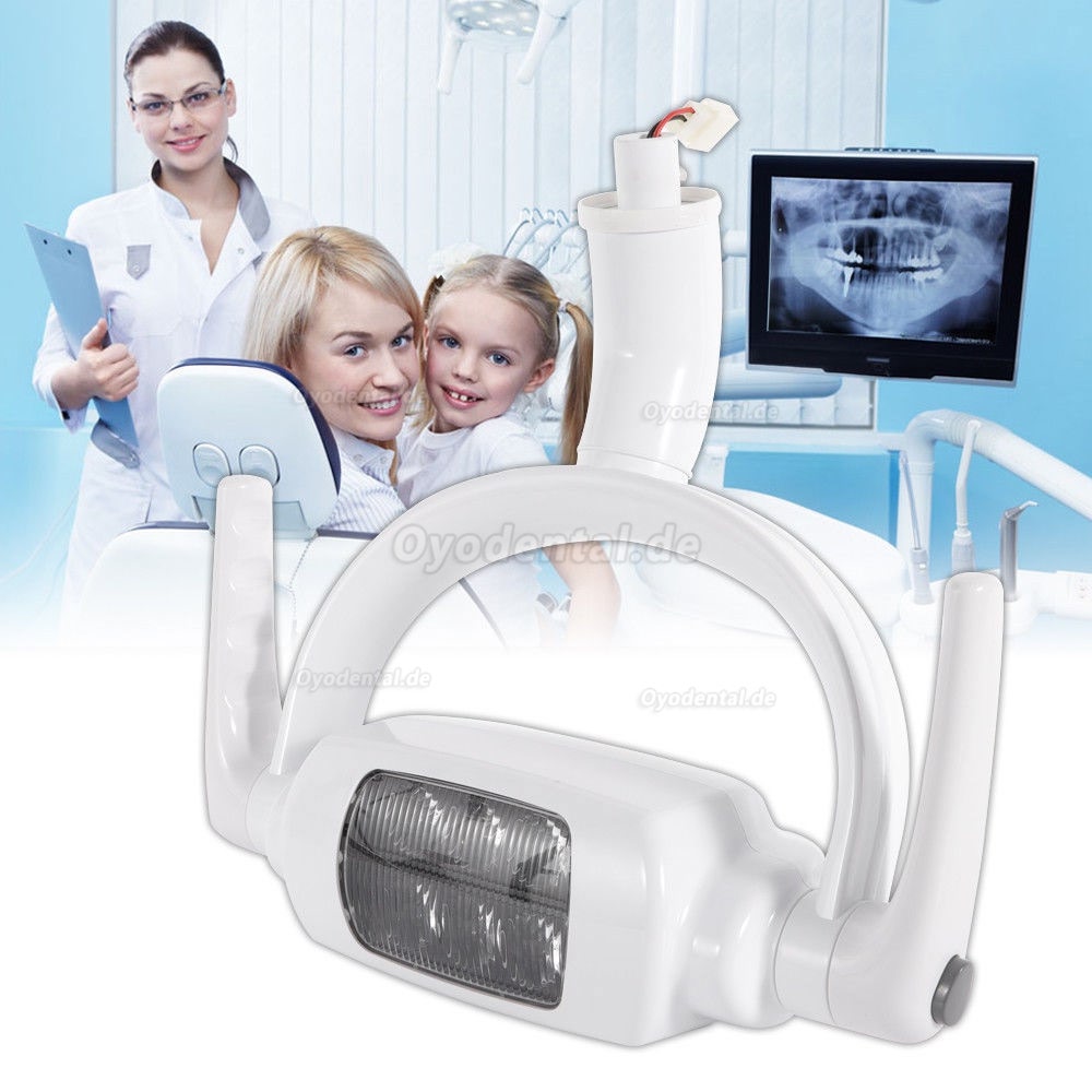 Dental 8W Oral Lamp LED Light For Dental Chair Unit 6 LED Lens