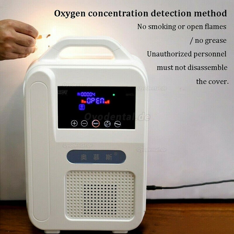 Portable Intelligent Home Car Oxygen-Concentrator Generator 1L/min Machine