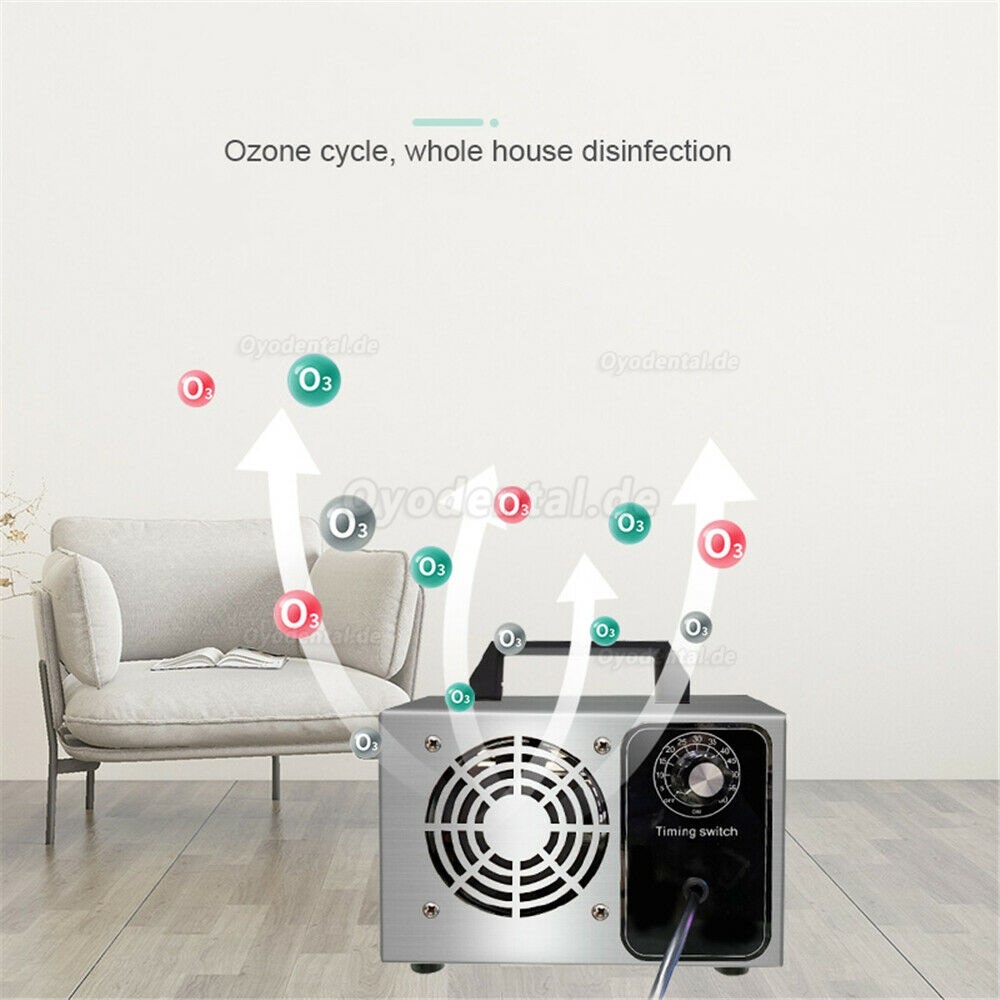 28g/h Ozone Generator Ozone Machine Purifier Air Cleaner Disinfection Clean