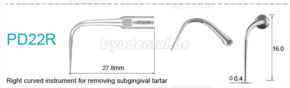 Refine Ultraschall Spitzen P10 P11 P12 P14L P18 P20 P20L P20R P21 22 LR Kompatibel mit Woodpecker EMS