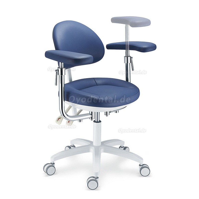PLST-09 Serie Ergonomischer Dentalmikroskop-Hocker Zahnarzt-Bediener Assistent Chirurgen Hocker mit Armlehne PLST-09 Serie Ergonomischer Dentalmikroskop-Hocker Zahnarzt-Bediener Assistent Chirurgen Hocker mit Armlehne