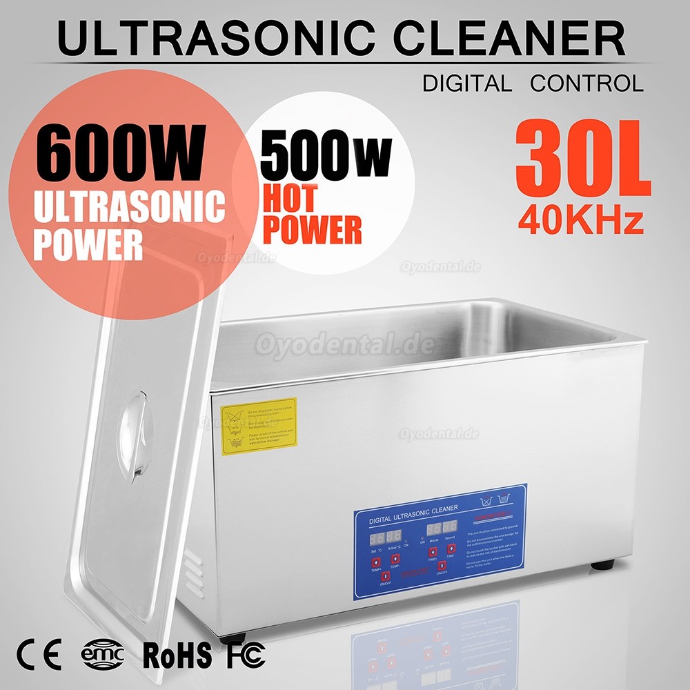 30L Edelstahl Ultraschall-Reiniger Reinigungsmaschine PS-30A