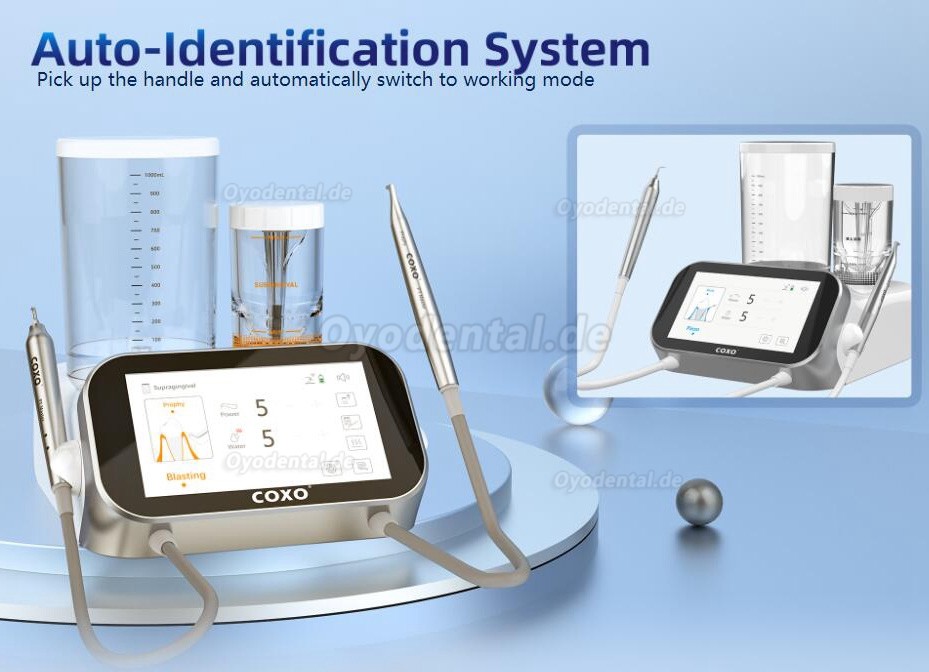 YUSENDNET COXO PT MASTER Dentaler Ultraschall-Scaler und Air-Polisher-Luftstrommaschine YUSENDNET COXO PT MASTER Dentaler Ultraschall-Scaler und Air-Polisher-Luftstrommaschine