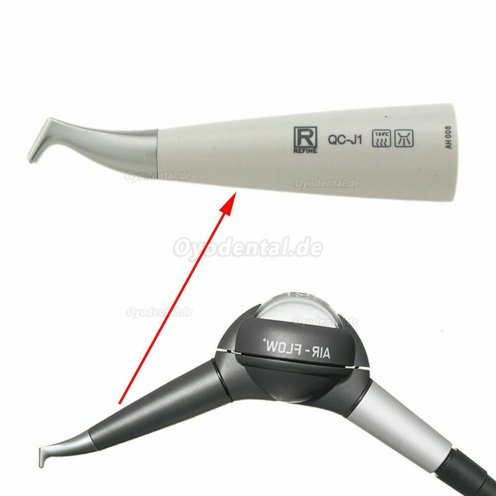 Dental Air Prophy-Düse Fit EMS Handy 2+ Polierer Handstück 120° Kopf