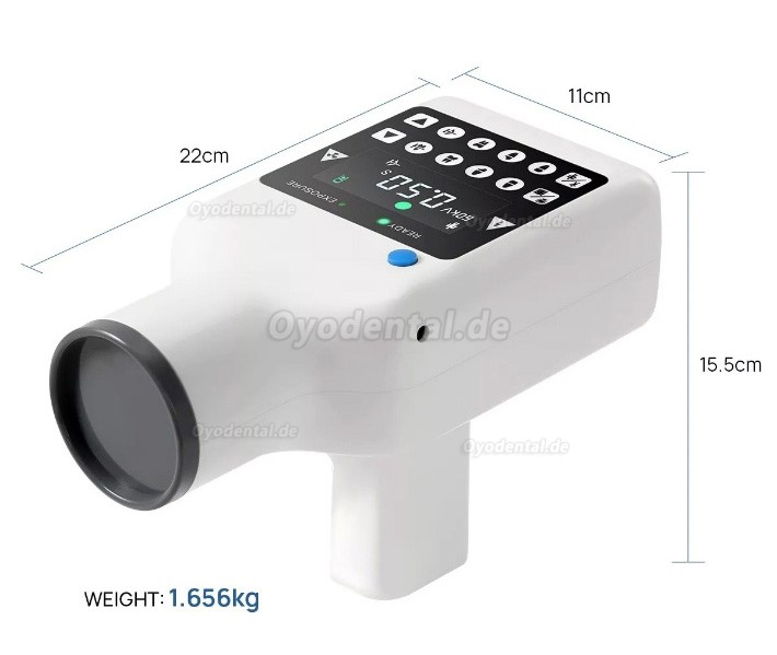Tragbares digitales hochfrequenz-dentalröntgengerät RAY-221