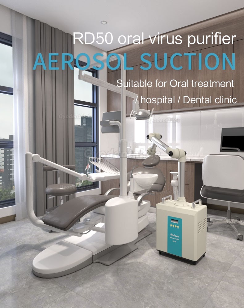WANRUI RD50 Dental Clinic External Oral Aerosol Suction Unit Laboratory Cleaning Air Machine