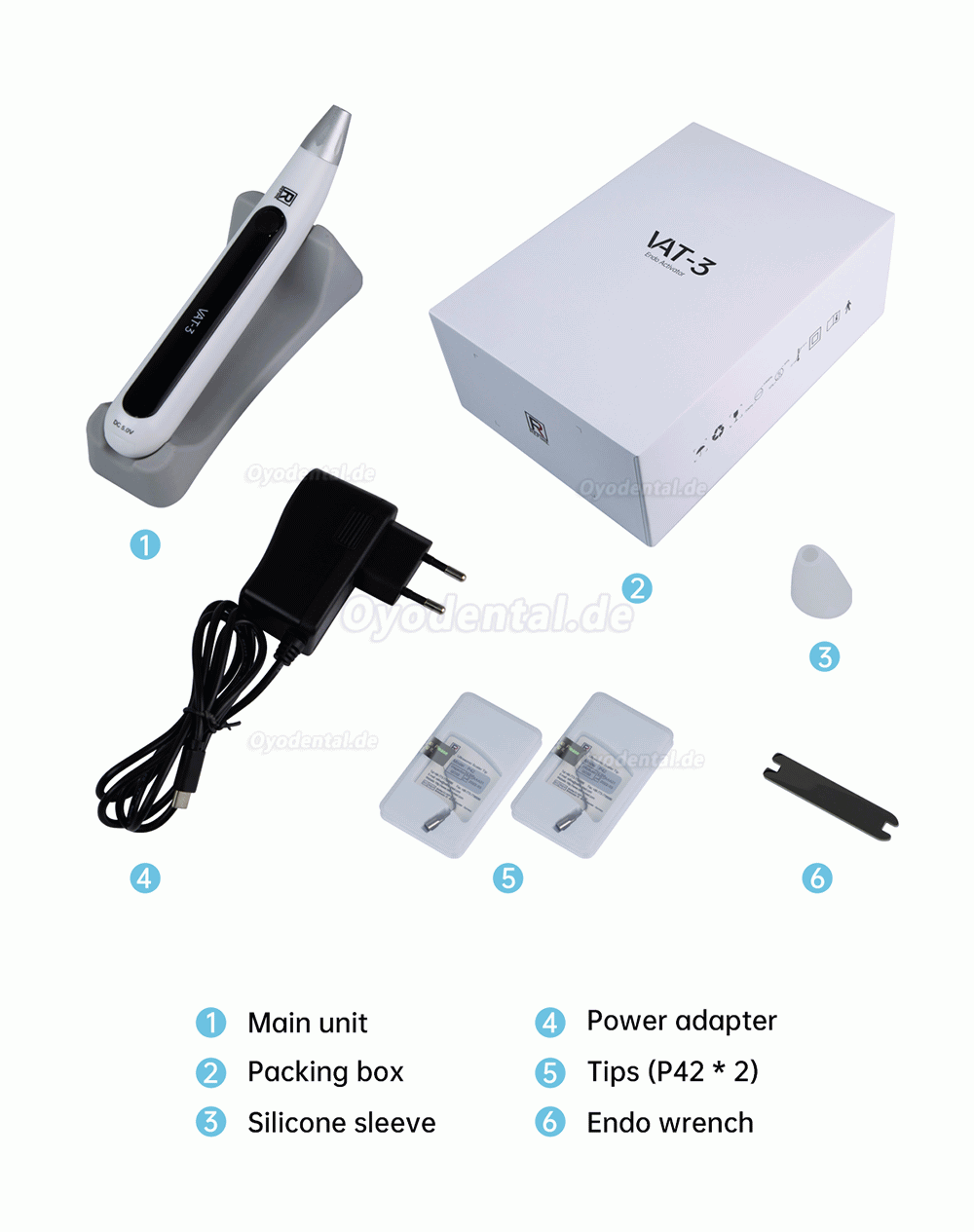 REFINE VAT-3 Zahnärztlicher Endo-Ultraschall-Aktivator Endoactivator Irrigator Kabellos