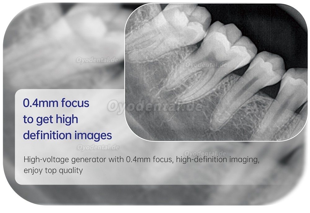 Refine VeRay Tragbares Dental-Röntgengerät + Röntgensensor RVG