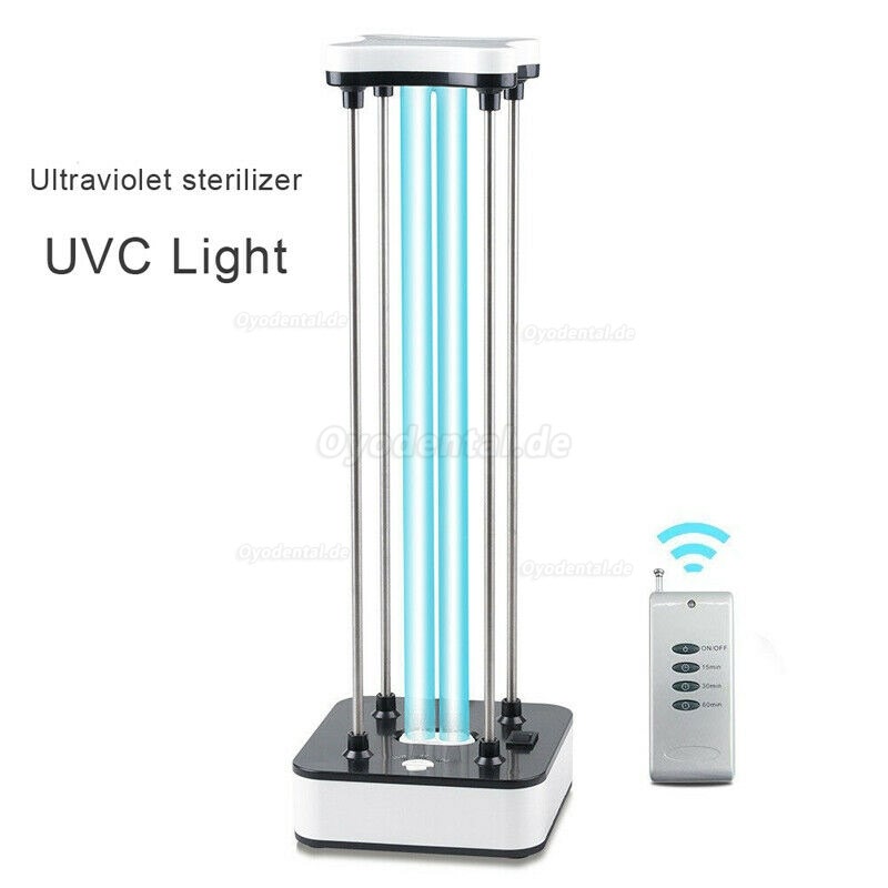 36W 60W UV Sterilizer Timer Remote Control Ultraviolet Light 110V 220V Ozone UVC Ozone Quartz Disinfection Lamps Bactericidal