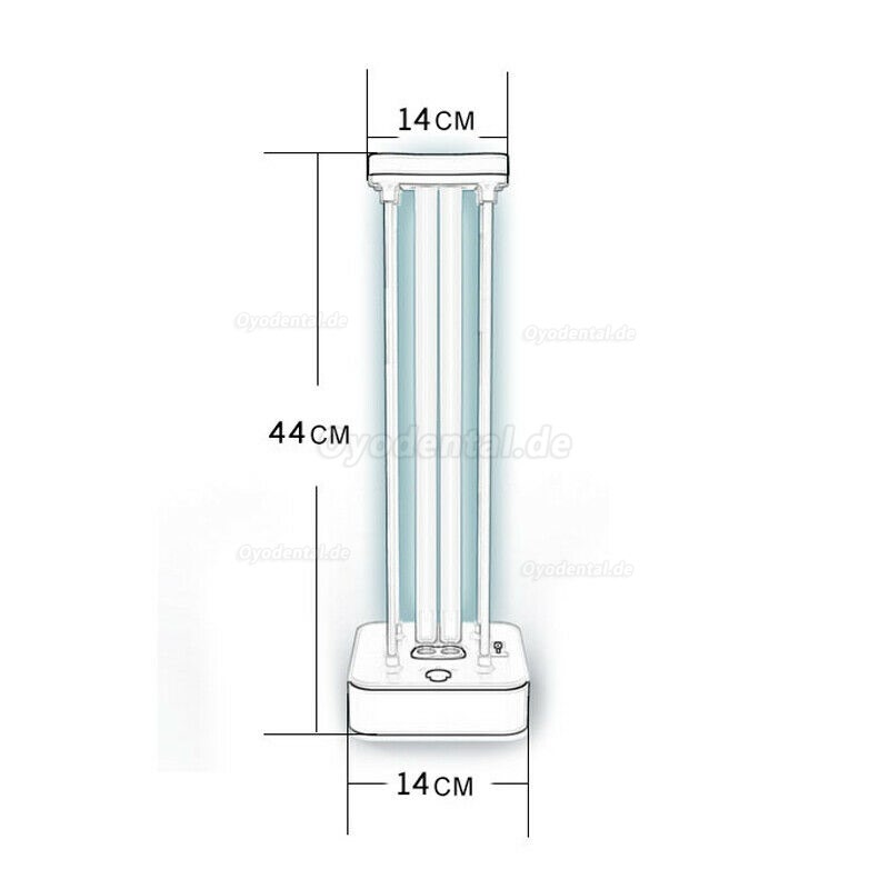 36W 60W UV Sterilizer Timer Remote Control Ultraviolet Light 110V 220V Ozone UVC Ozone Quartz Disinfection Lamps Bactericidal