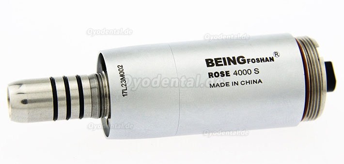 BEING Rose4000 Eingebauter zahnärztlicher Elektromotor + LED Faseroptisches Winkelstück Rose 202-CA (PB)